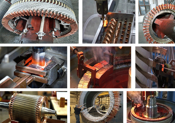 Output 10KHz Brazing Induction Heater High Frequency Voltage 400V Can be customized